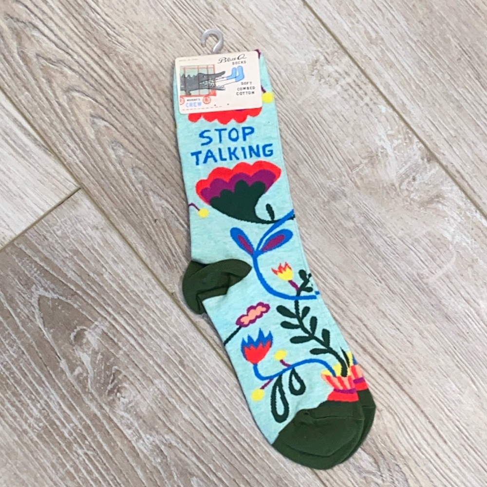 NWT Blue Q Socks